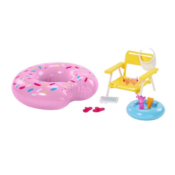 NWT Barbie Pool Day Accessory Pack - Picture 2 of 7